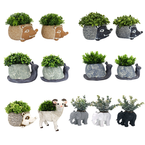 Wholesale Creative Small Succulent Pots Cute Animal Shape Planter Pots For Home Garden Decoration