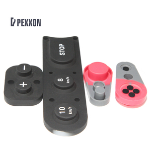 Capuchon en caoutchouc en silicone avec conducteur de carbone, bouton-poussoir, personnalisé, en usine, pièces