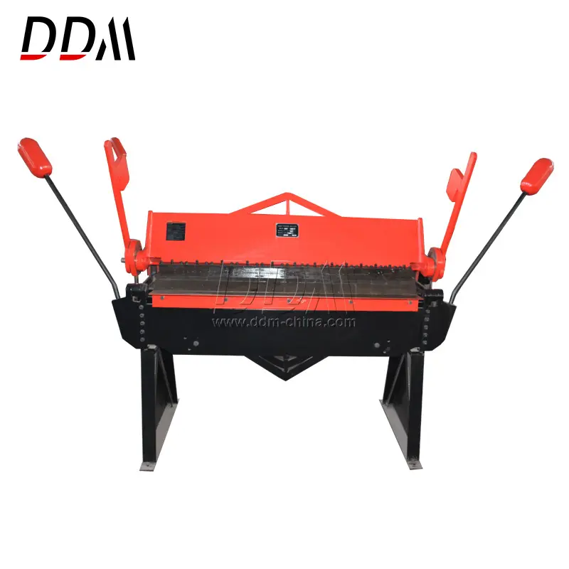DDM Brand Manual sheet metal folding machine WS-1.2X3000 hand bending machine pan box bending