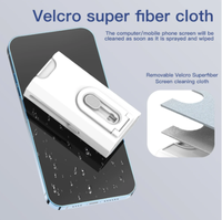 8 en 1 Cleaner Kit Portable Multifonctionnel Nettoyeur D'écran Ordinateur Portable Cleaner Outil De Nettoyage pour PC Moniteur Écouteur Téléphone Ordinateur
