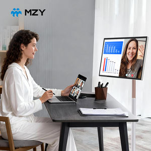 ทีวีสมาร์ทพกพาขนาด 32 นิ้ว แบบ LED สีขาว ใช้พลังงานแบตเตอรี่ พร้อมล้อเลื่อน จอแสดงผล LCD ความละเอียดสูง พร้อมขาตั้งและหน้าจอสัมผัสสำหรับเล่นเกม - Product Image 1