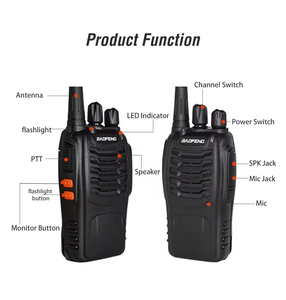 Walkie Talkie Original, Radio de dos vías, BaofenUHF, Baofeng 888S, Transceptor de Radio - Product Image 2