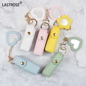 <b>Mini</b> Cute Color Changing Waterproof LipOil With Keychain <b>Bag</b> <b>Mini</b> Lip Stick With PU <b>Bags</b> Private Label Lip Gloss <b>Bag</b> - Product Image 1