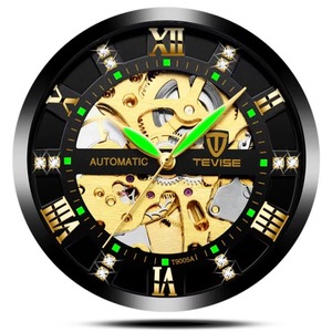 Drioshipping Men Luxury Brand <b>Automatic</b> Wrist <b>Watches</b> Fashion Leather Strap Luminous Male Mechanical <b>Watch</b> Custom Logo - Product Image 6