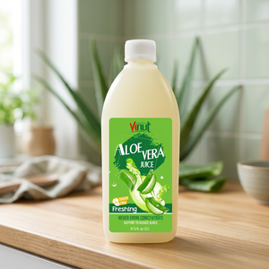 Bouteille VINUT 2L, jus d'aloe vera 100% pur et fraîchement pressé, Brix 30, durée de conservation de 12 mois, certifié BRC/GMP, service OEM/ODM - Product Image 3