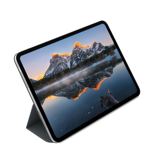 เคส Laudtec Strong Magnetic Tri-fold แบบแม่เหล็ก ปิด-เปิดอัตโนมัติ ป้องกันการตกกระแทก พร้อมฝาปิดหนัง PU สำหรับ iPad Pro 11 - Product Image 5