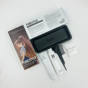PURESTYLE Vietnam Offre Spéciale sans ammoniaque Kit de coloration pour cheveux coloration <span class=keywords><strong>permanente</strong></span> pour <span class=keywords><strong>homme</strong></span> et femme couleur vert cendré brun - Product Image 1