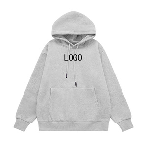 Hombres 100% Algodón 500 GSM Peso Pesado Sudadera Con Capucha Logotipo Impreso Personalizado Sudaderas Con Capucha Hombres - Product Image 4