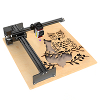 NEJE 5 Plus A40640 Découpeur laser CNC sans fil Mini gravure laser Coupeur de bois Graveur en acier inoxydable Imprimante de métal Contrôle APP