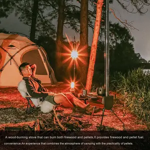 Winnerwell Speed <span class=keywords><strong>Dragon</strong></span> Réchaud extérieur en acier inoxydable Réservoir de carburant Brasseur de thé pour camping pratique BBQ et gril à bois - Product Image 4