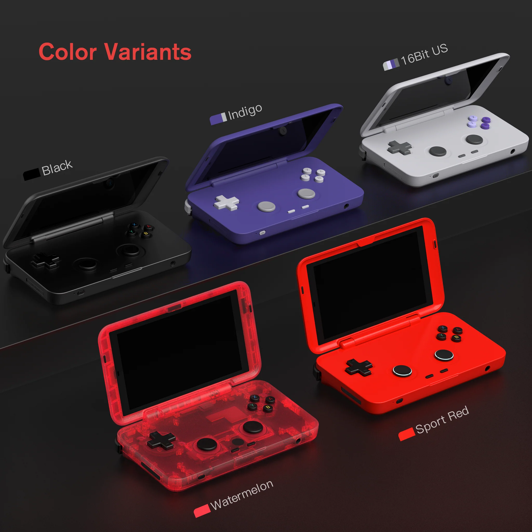【現金特価】 Pocket Retroid Flip Consoles Gaming Retro Portable - その他