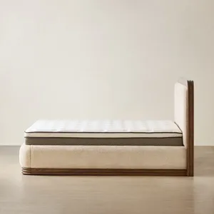 Letto <span class=keywords><strong>in</strong></span> <span class=keywords><strong>Legno</strong></span> <span class=keywords><strong>Massello</strong></span>, <span class=keywords><strong>Letti</strong></span> <span class=keywords><strong>in</strong></span> <span class=keywords><strong>Legno</strong></span> Stile Moderno Lusso Leggero, Set Camera da Letto di Lusso King Queen Size - Product Image 3