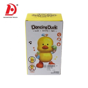 HUADA B/O Small Baby Musical Walking Talking Yellow Plastic Electric Dancing Duck Toy - Product Image 6