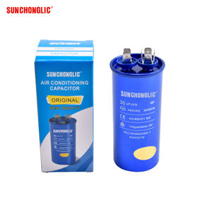 Condensateurs Sunchonglic de haute qualité <span class=keywords><strong>Condensateur</strong></span> <span class=keywords><strong>30uf</strong></span> <span class=keywords><strong>450V</strong></span> CBB65 pour pièces de climatiseur - Product Image 4