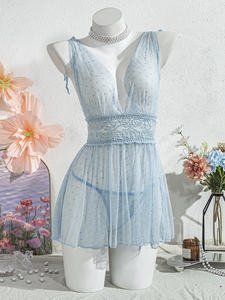 <span class=keywords><strong>2</strong></span>-टुकड़ा/रोमांटिक परिप्रेक्ष्य सेक्सी अंडरवियर सेट, महिलाओं की सेक्सी दुल्हन अंडरवियर सेट, महिलाओं की छोटी स्कर्ट नींद वाली स्कर्ट - Product Image 4