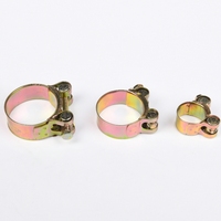 Pinces à tubes réglables robustes en zinc Collier de serrage à boulon en T Collier de serrage à boulon en T avec boîtier à bande et vis