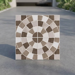 Carreaux de sol extérieurs en porcelaine rectifiée Vistaar, gaufrés, pleine masse, 400x400mm, robustes, rustiques, antidérapants - Product Image 5