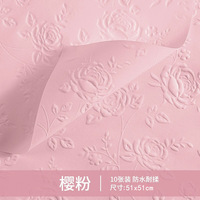 Boîte-cadeau d'emballage en papier imprimé Rose pour les fêtes de mariage de la Saint-Valentin Fourniture de décoration florale pour les événements spéciaux