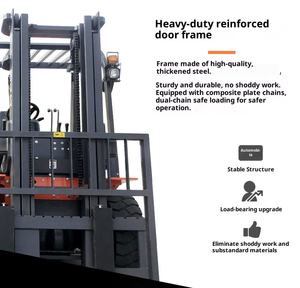 מלגזה חשמלית מיני 4x4 <span class=keywords><strong>3</strong></span> טון הידראולית עם סוללת ליתיום, חלקי מלגזה חשמלית, אביזר, תו תקן CE - Product Image 5