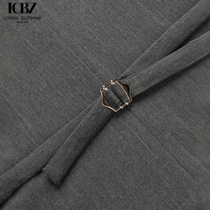 เสื้อสูททำงานสำหรับผู้ชาย, เสื้อสูททำงานแบบมืออาชีพสำหรับเจ้าบ่าวกลุ่มงานแต่งงาน - Product Image 5