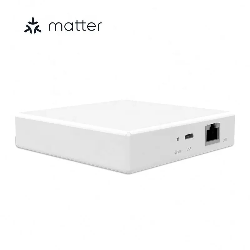 Matter Gateway Tuya Zigbee Smart Home Hub Bridge Support Alexa Google Home Homeekit Smart Life App Control Matter Devices