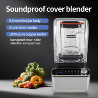 Mixeur alimentaire professionnel, mixeur commercial pour smoothies, mixeur commercial haute performance 2200w