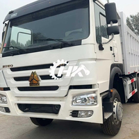 Camion benne HANG KUI Howo371 de 14 tonnes, 95% neuf, d'origine chinoise avec certifications EPA et CE, agricole, occasion à prix abordable, camion Howo370 à vendre.