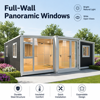 Villa Modular de Lujo para Campamentos de Trabajadores, Dormitorio en Contenedor con Baño y Terraza para Complejos Costeros, de Rápido Montaje
