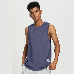 Hombre Entrenamiento Crop Tops Fitness Culturismo Corte inferior Sisas Vivid Muscle Singlets Activewear Top de gran tamaño - Product Image 1