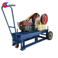 PE-250x400 petit broyeur aw prix de la machine concasseur à mâchoires diesel portable concasseur à rouleaux pour moteur diesel