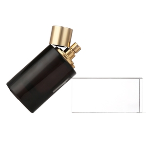 Di alta qualità 100ml bottiglie di <span class=keywords><strong>profumo</strong></span> di vetro Spray nero bel Design a forma di cilindro riutilizzabile produttori Parfum' - Product Image 3