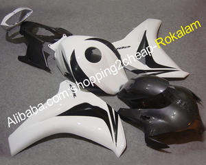 Para <span class=keywords><strong>Honda</strong></span> CBR1000RR CBR1000 <span class=keywords><strong>1000RR</strong></span> 2008, <span class=keywords><strong>2009</strong></span>, 2010, 2011 blanco negro carrocería Kit de carenado - Product Image 1