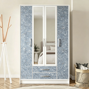 Nuovo Design <span class=keywords><strong>Armadio</strong></span> Alto Stile Marmo Verde con Cassetti <span class=keywords><strong>per</strong></span> Camera da Letto Piccola - Product Image 2