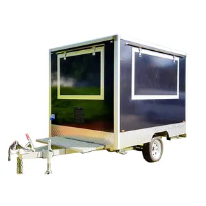 Burger Cart Food Trucks Mobile Food Trailer Icecream Van For Sale