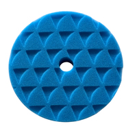 Tampon de polissage orbital de 6 pouces (150 mm) pour le ponçage, le polissage et le cirage, compatible avec les plateaux de support de 150 mm pour polisseuse de voiture