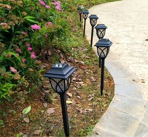 Plastic Outdoor <strong>Solar</strong> <strong>Powered</strong> Stake <strong>Lighting</strong> for Garden Driveway - Product Image 5
