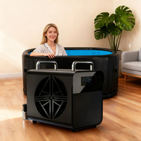 Enfriador de Agua Portátil de 1hp y 0 Grados con Motor y Engranaje, Ecológico, con WIFI, Esterilización con Ozono, Capacidad de 500L