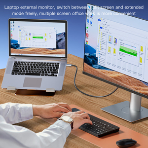 SAMZHE 4K60Hz/2K144Hz Type-C ถึง <span class=keywords><strong>HDMI</strong></span> <span class=keywords><strong>สาย</strong></span>เคเบิลทันเดอร์โบลท์ 4/5 ตัวแปลงอะแดปเตอร์ USB-C สำหรับไอโฟน แมคบุค ไอแพดโปรเจคเตอร์แอนดรอยด์ - Product Image 5