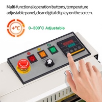 FR-770 Bestseller Brede 40CM Datumcode Koffie Huisdierenvoer Bandsealer Plastic Folie Verzegeling Horizontale Verzegelmachine voor Grote Zakken