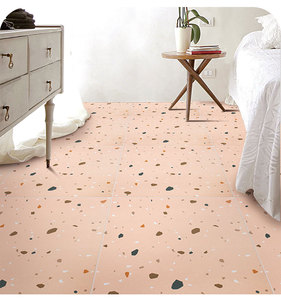 600X600Mm Marcaron Màu Hạt Lớn Terrazzo Gạch Lát Sàn Trong Nhà Và Gạch Ốp Tường Gạch Mộc Mạc Gốm - Product Image 4