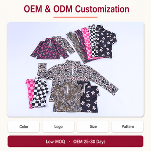 Sweat-shirt pour filles, col montant, fermeture éclair quart de tour, en coton, manches longues, pull-over pour enfants, tenues décontractées printemps-automne - Product Image 1