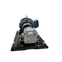 Pompe doseuse volumétrique à engrenages de haute précision pour résine de furane, silicate de sodium, verre aqueux, pour le moulage, fabriquée en Chine