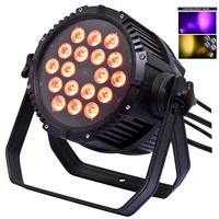 HT 18x18 Ip65 étanche extérieur 36Led plat Dmx512 Par lumière matricielle Led Slim 18 pièces barre de lavage 45 degrés Rgb Dj scène projecteurs
