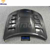 Vari Vrs Ver.2 Style Capot de refroidissement en fibre de carbone pour Subaru Impreza 10 GR GV Wrx Sti 2008-2014