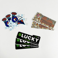 Couleur personnalisée imprimé vinyle mat brillant Kawaii étiquette étanche fort adhésif découpé Logo autocollants