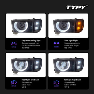Conjunto de Faros Delanteros TYPY para Toyota 4Runner 1996-2001, Conversión de Lentes LED para Luces de Circulación Diurna y Señales de Giro - Product Image 4