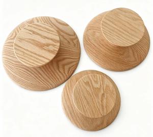 Pièces en bois de chêne usinées sur commande par CNC, gravure et sculpture de précision pour articles cadeaux en bois de luxe et accessoires pour la maison - Product Image 3