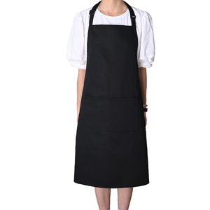 Kefei Tablier à bavette en poly <span class=keywords><strong>coton</strong></span> personnalisable Accessoire de jardin et de cuisine imperméable pour chef serveur coiffeur usage domestique - Product Image 3