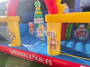 Service de personnalisation de la couleur du logo, matériau PVC haute résistance, utilisation facile, aire de jeux <span class=keywords><strong>gonflable</strong></span>, <span class=keywords><strong>château</strong></span> <span class=keywords><strong>gonflable</strong></span> pour événements commerciaux - Product Image 5
