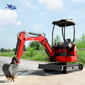 Kuchina çin yeni kazıcı büyük mini 1 ton 1.5 ton satılık 1.7 tonluk hidrolik ekskavatörler